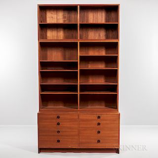Borge Mogensen for Karl Andersson & Soner Øresund Eight-drawer Cabinet and Two Stackable Bookcases