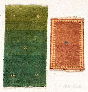 Two Gabbeh Rugs