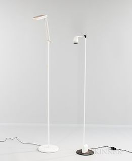 Toshiyuki Kita "Terra" for Luci Italia Floor Lamp and an Italian Modern Floor Lamp