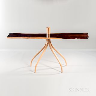 Richard Oedel "Wild Rose Console Table,"
