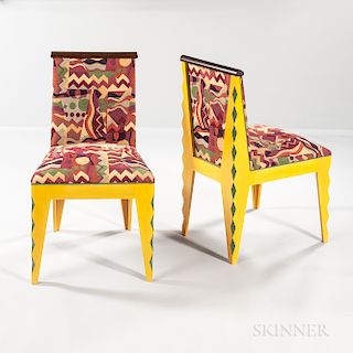 Two Mitch Ryerson "Matisse" Side Chairs