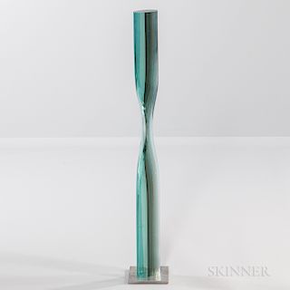 Toshio Iezumi M080207   Art Glass Sculpture