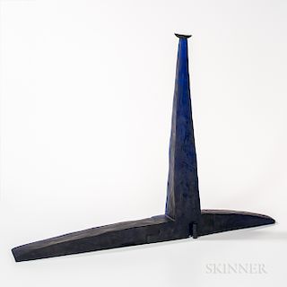 Naomi Shioya Three-piece Art Glass Sculpture