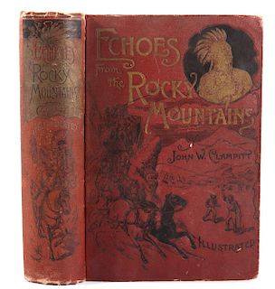 Echos From the Rocky Mountains 1st Edition c. 1889
