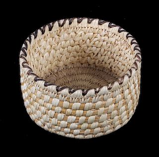 1950's Hand Woven Papago Indian Basket