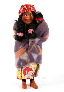 Original Skookum Indian Doll with Papoose