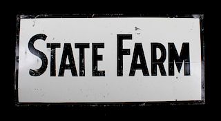 State Farm Metal Sign From Montana