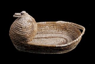 1950's Hand Woven Papago Indian Basket