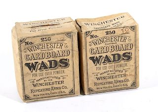 Antique Winchester Cardboard Shotgun Wads