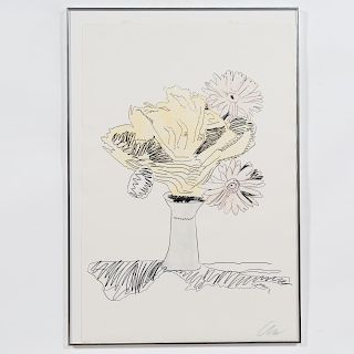 Andy Warhol Flower Suite, Hand Colored 193/250