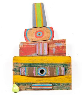 Betty Parsons 'Sultan' Signed Assemblage - 1978