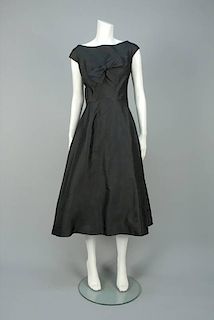 MOLLIE PARNIS LITTLE BLACK DRESS, 1950s.
