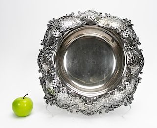 Tiffany & Co. Sterling Silver Repousse Centerpiece