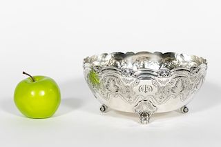 Tiffany & Co. Sterling Silver Footed Fruit Bowl