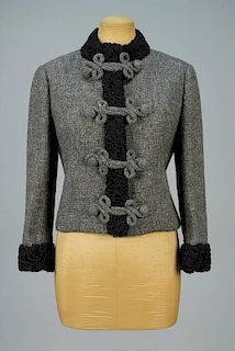 CHRISTIAN DIOR NUMBERED RUSSIAN STYLE JACKET, 1960s.