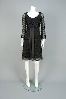 PARIS LABEL LACE COCKTAIL DRESS, 1960s.