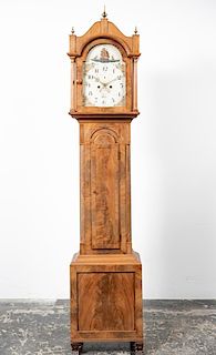F. Todd Massachusetts Tall Case Clock, 19th C.