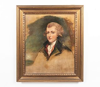 Attr. Gilbert Stuart Portrait of a Gentleman, O/C