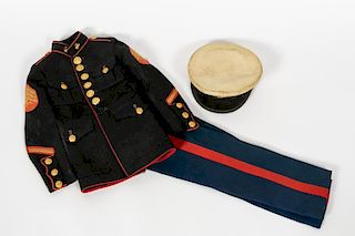 Diminutive Marine Corps Dress Military Uniform