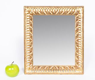 Giltwood Framed Table/Dressing Mirror