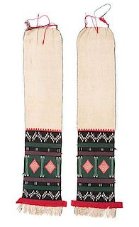 Hopi Brocaded Dance Sash Deaccessioned from a Midwestern Museum 