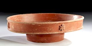 Roman Pottery Terra Sigilata Plate w/ Planta Pedis