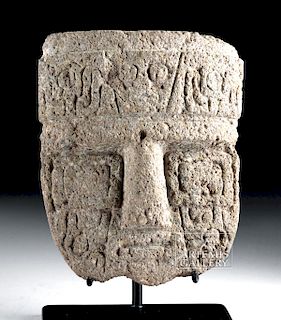 Rare Tiahuanaco Stone Maskette