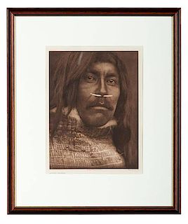 Edward Curtis (American, 1868-1952) Photogravure Qa'hila - Koprino 