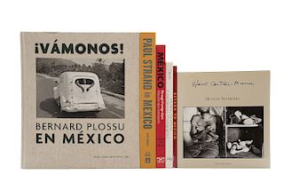 Fuentes, Carlos / Davis, Keith F. / Naggar, Carole / Albiñana, Salvador... Libros sobre Fotógrafos Extranjeros en México. Pzs: 6.