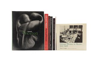 Mora, Gilles / Morgan, Susan / Wilson, Charis / Conger, Amy / Travis, David...Libros sobre Edward Weston. Pzs: 7.