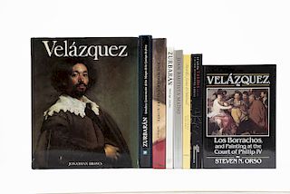 Algueró, Montse / Brown, Jonathan / Revilla Uceda, Miguel Ángel / Alcolea, Santiago. Libros sobre Pintores Españoles. PZS: 8.