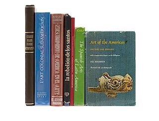 Bayón, Damián / Guido, Angel / Cali, Francois / Caggiano, Antonio / Kelemen, Pál... Libros Sobre Arte Colonial de Sudamérica. Pzs: 7.