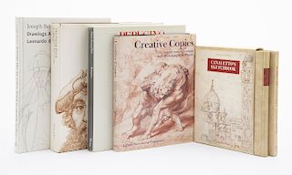 Eisler, Colin / Beuys, Joseph / Haverkamp-Begemann, Egbert / Nepi Seirè, Giovanna... Libros sobre Dibujo Artístico. Piezas: 6.