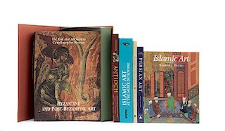 Makariou, Sophie / Canby, Sheila R / Mathews, Thomas F / Brend, Barbara. Libros sobre Arte Bizantino e Islamico. Pzs: 6.