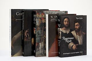 Robertson, Claire / Goffen, Rona / Acidini Luchinat, Cristina / Kent, Dale. Libros sobre Arte y Artistas del Renacimiento. Pzs: 5.
