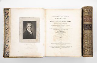 Bryan, Michael. A Biographical and Critical Dictionary of Painters and Engravers... London, 1816. Tomos I - II. Piezas: 2.