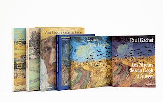 Uitert, Evert van / Dorn, Roland / Kendall, Richard / Gachet, Paul / Pickvance, Ronald. Libros sobre Vincent van Gogh. Pzs: 6