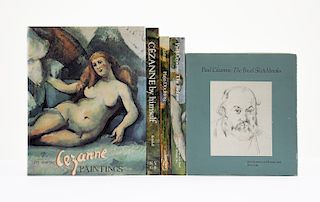 Adriani, Götz / Kendall, Richard / Krumrine, Mary Louise / Gowing, Lawrence / Düchtting, Hajo. Libros sobre Paul Cézanne. Piezas: 5.