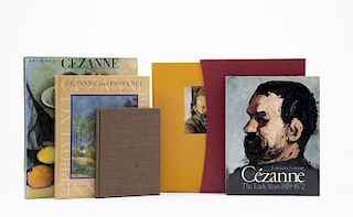 Kendall, Richard / Rewald, John / Athanassoglou-Kallmyer, Nina Maria / Gowing, Lawrence / Fry, Roger. Libros sobre Paul Cézanne. Pzas:5