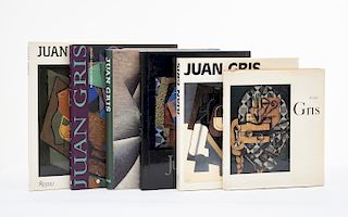 Green, Christopher / Gaya Nuño, Juan Antonio / Rosenthal, Mark / Varios Autores / Thrall Soby, James. Libros sobre Juan Gris. Piezas: 6