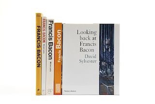 Leiris, Michel / Sylvester, David / Schmied, Wieland. Libros sobre Francis Bacon. Pzs: 5.