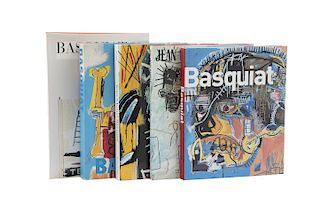 Tony Shafrazi Gallery / Mayer, Marc / Marshall, Richard. Libros sobre Jean-Michel Basquiat.  Piezas: 5.
