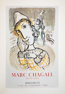 Adhémar, Jean / Cramer, Patrick. Libros sobre Marc Chagall. Piezas: 3.