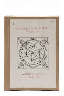 Francesco Clemente, Pastels 1980. London: Anthony d’Offay, 1986. fo. marquilla, 85 láminas. Firmado por Francesco Clemente