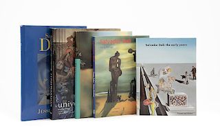 Mas Peinado, Ricard / Gibson, Ian / Descharnes, Robert / Hodge, Jessica / Ades, Dawn. Libros sobre Salvador Dalí. Piezas: 5.