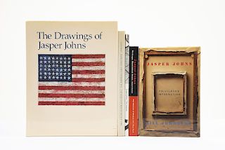 Rosenthal, Nan / Castleman, Riva / Bernstein, Roberta / Johnston, Jill. Libros sobre Jasper Johns. Piezas: 5.