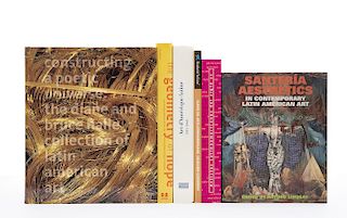 Lindsay, Arturo / Rasmussen, Waldo / Adams, Beverly / Pérez-Barreiro, Gabriel. Libros sobre Artistas Latinoamericanos. Pzs: 6.