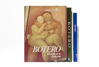 Paquet, Marcel / Botero, Fernando / Gallwitz, Klaus. Libros sobre Fernando Botero. Piezas: 5.