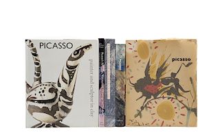 Glimcher, Arnold / Ocaña, María Teresa / McCully, Marilyn. Libros sobre Pablo Picasso. Piezas: 5.