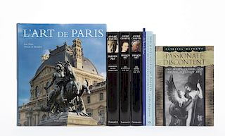 Chastel, André / Pérouse de Montclos, Jean-Marie / Sargentson, Carolyn / Montfait, Olivier... Libros sobre el Arte en Francia. Pzas: 8.